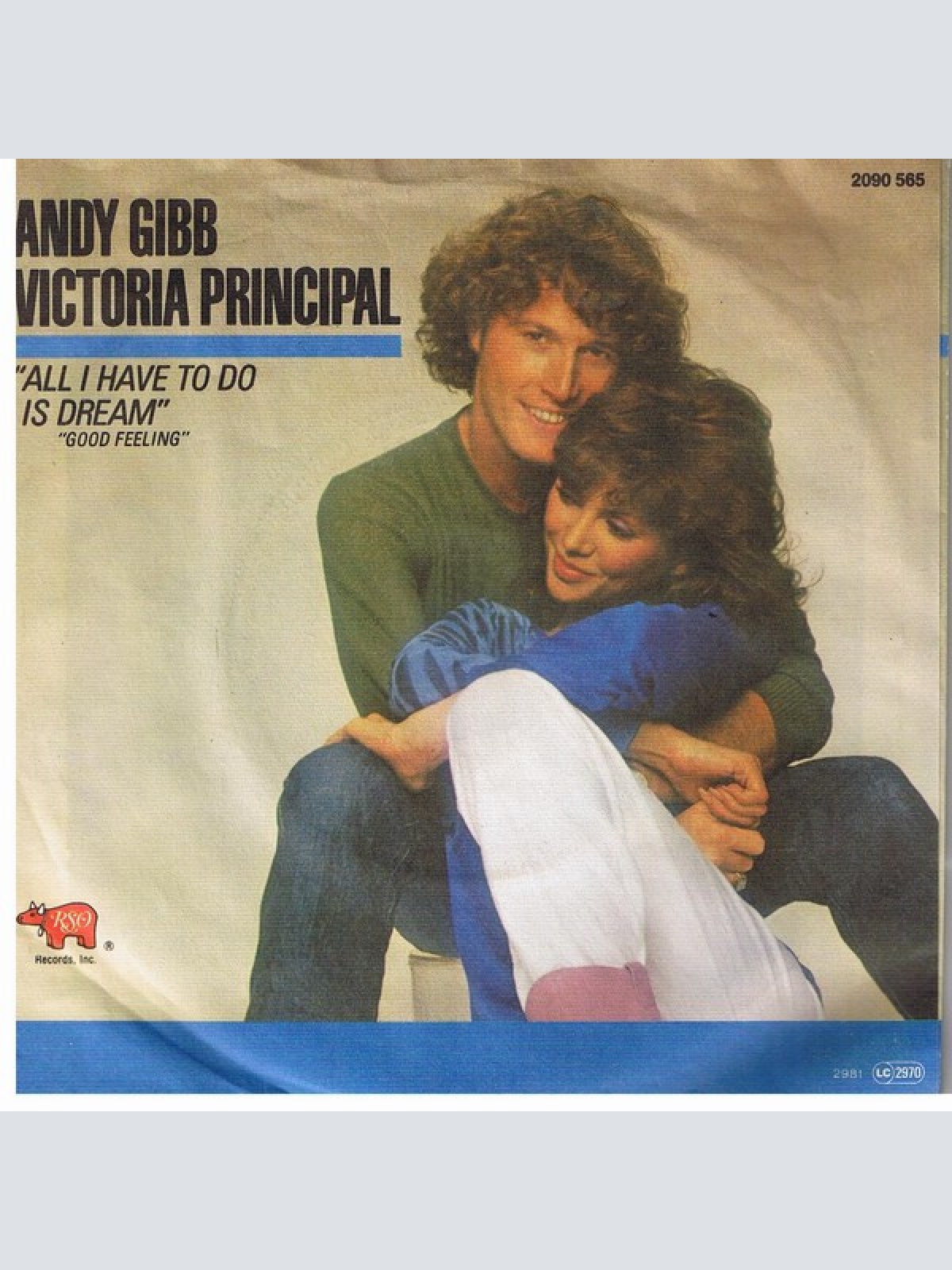 Vinyl / Andy Gibb - Victoria Principal - All I Have To Do Is Dream