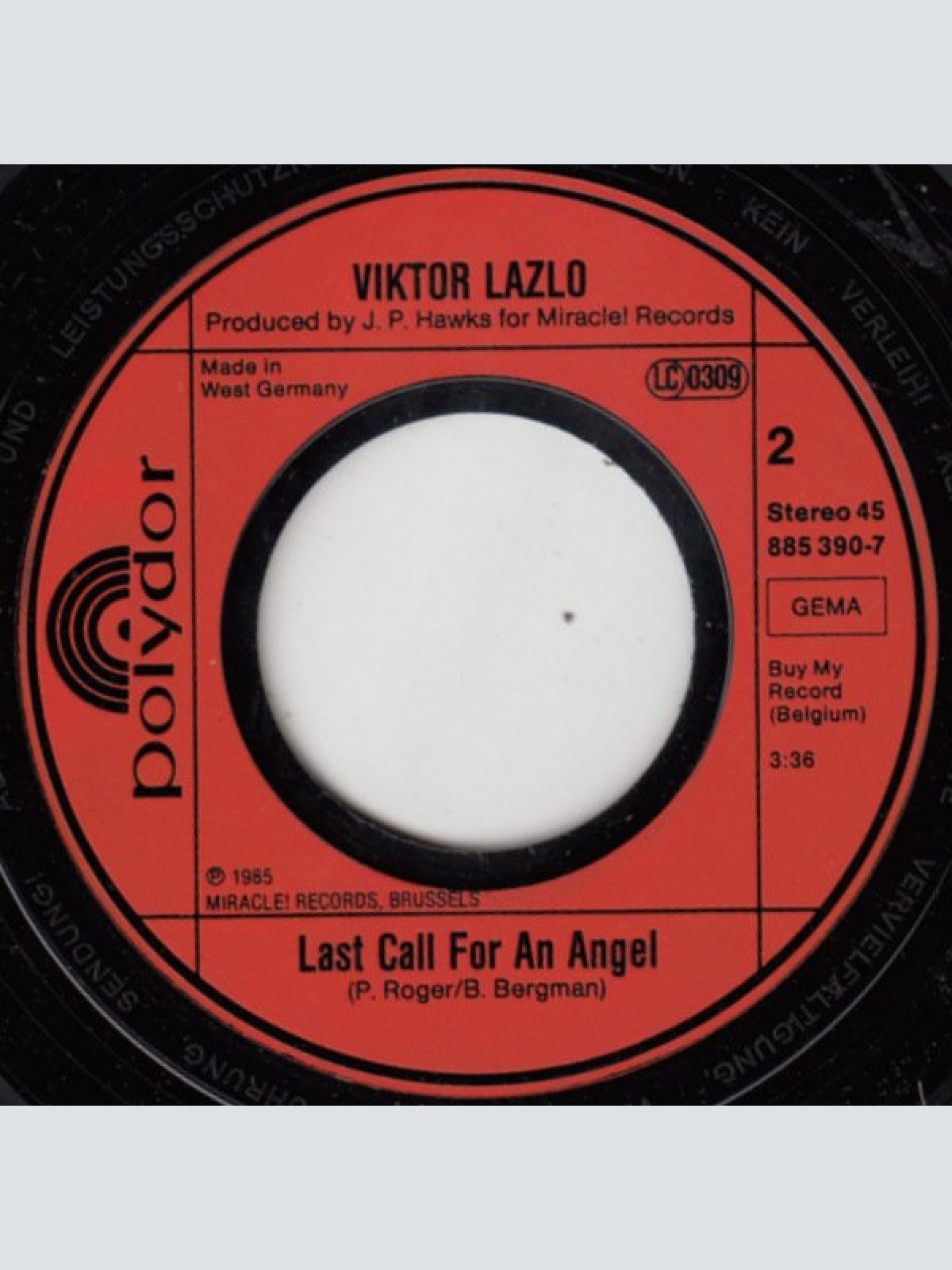 Vinyl / Viktor Lazlo - Slow Motion