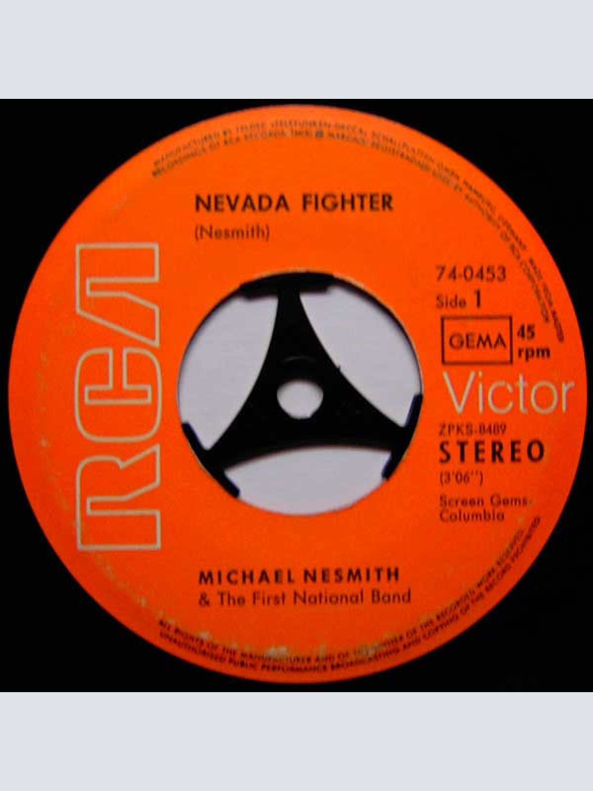Vinyl / Michael Nesmith And The First National Band* - Nevada Fighter / Here I Am