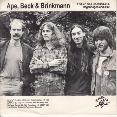 Vinyl / Ape, Beck & Brinkmann - Endlich Ein Liebeslied / Regenbogenland