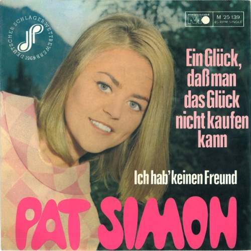 Vinyl / Pat Simon - Ein Glück, Daß Man Das Glück Nicht Kaufen Kann