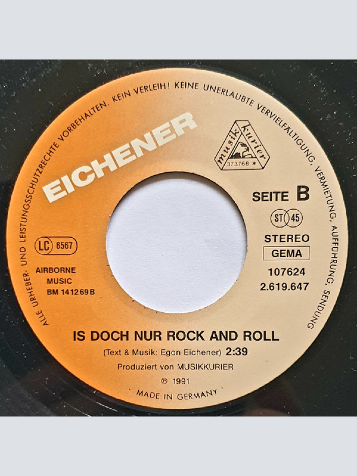 Vinyl / Eichener* - Wilde Zeiten