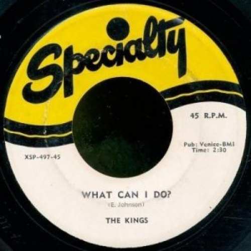Vinyl / The Kings (8) - What Can I Do? / 'Til I Say Well Done
