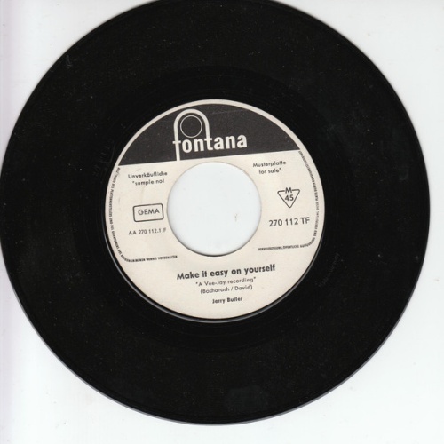 Vinyl / Jerry Butler - Make It Easy On Yourself