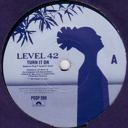 Vinyl / Level 42 - Turn It On