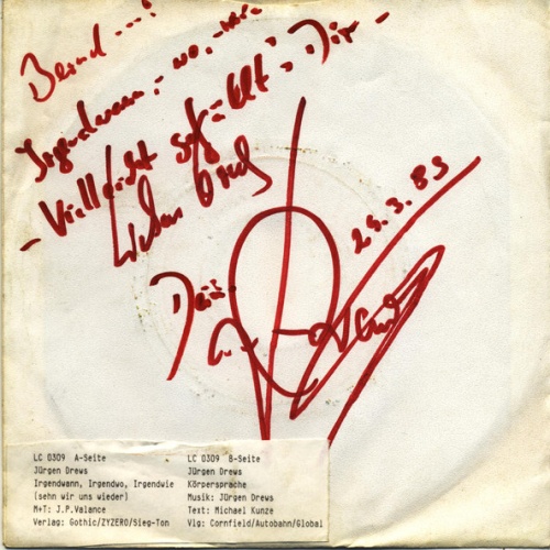 Vinyl / Jürgen Drews - Irgendwann, Irgendwo, Irgendwie (Seh'n Wir Uns Wieder)