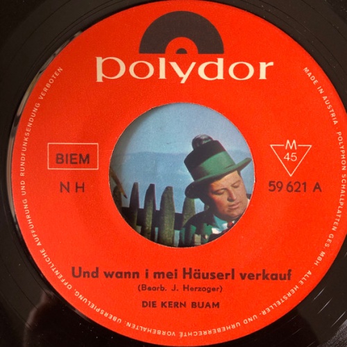 Vinyl / Die Kern Buam - Und Wann I Mei Häuserl verkauf