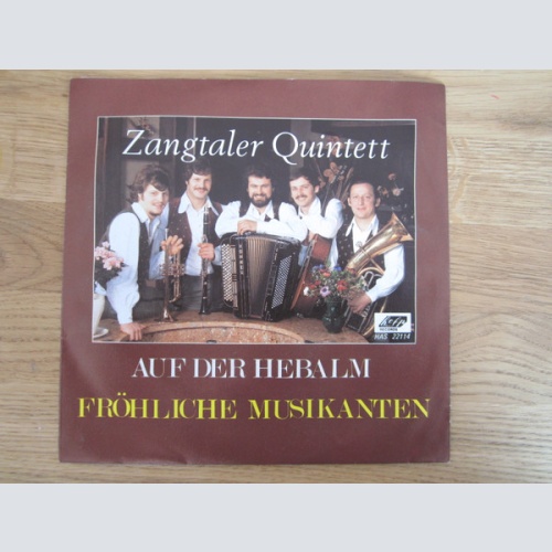 Vinyl / Zangtaler Quintett - Fröhliche Musikanten