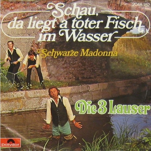 Vinyl / Die 3 Lauser - Schau, Da Liegt A Toter Fisch Im Wasser / Schwarze Madonna