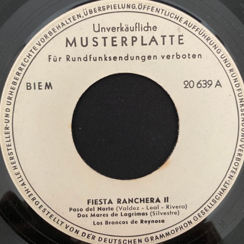 Vinyl / Los Broncos De Reynosa / Dueto Poncho Y Martha - Fiesta Ranchera II