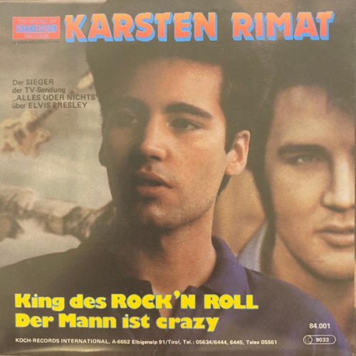 Vinyl / Karsten Rimat - King Des Rock'n Roll