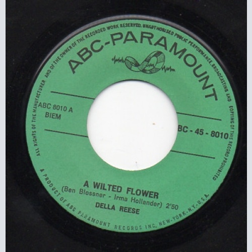 Vinyl / Della Reese - A Wilted Flower