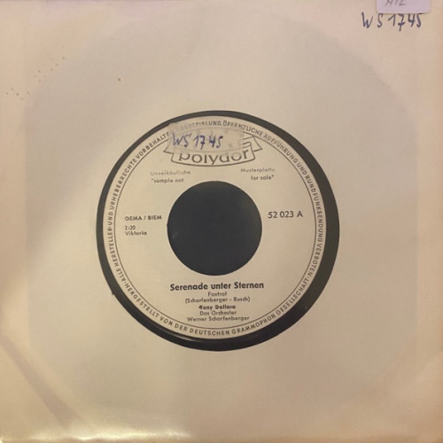 Vinyl / Tony Dallara - Serenade Unter Sternen / Der Siebente Tag