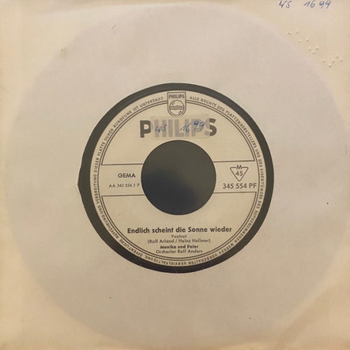 Vinyl / Monika Und Peter - Endlich Scheint Die Sonne Wieder / Ein Haus Am Wiesenrain