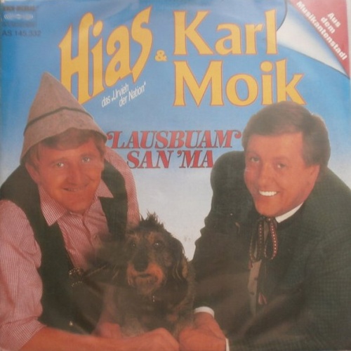 Vinyl / Hias & Karl Moik - Lausbuam San' Ma