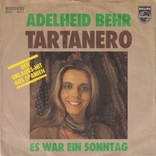 Vinyl / Adelheid Behr - Tartanero / Es War Ein Sonntag