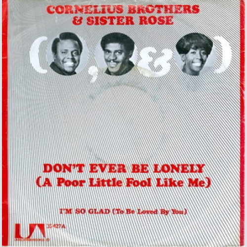 Vinyl / Cornelius Brothers & Sister Rose - Don't Ever Be Lonely (A Poor Little Fool Like Me)