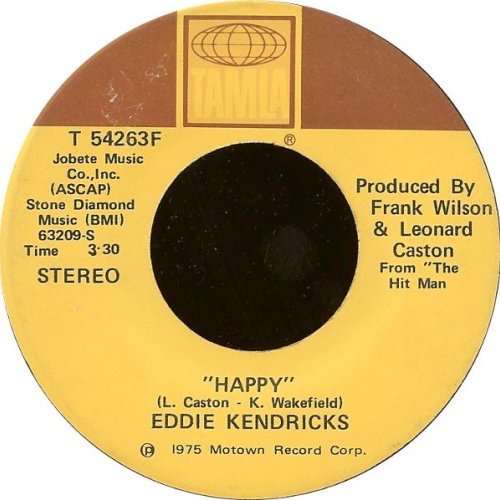 Vinyl / Eddie Kendricks - Happy / Deep And Quiet Love