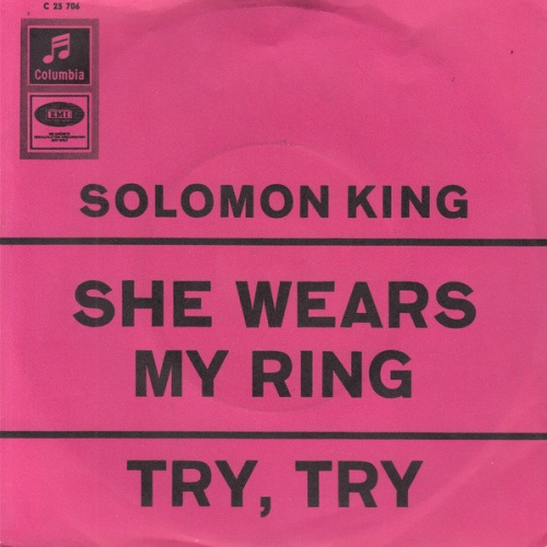Vinyl / Solomon King - She Wears My Ring / Try, Try