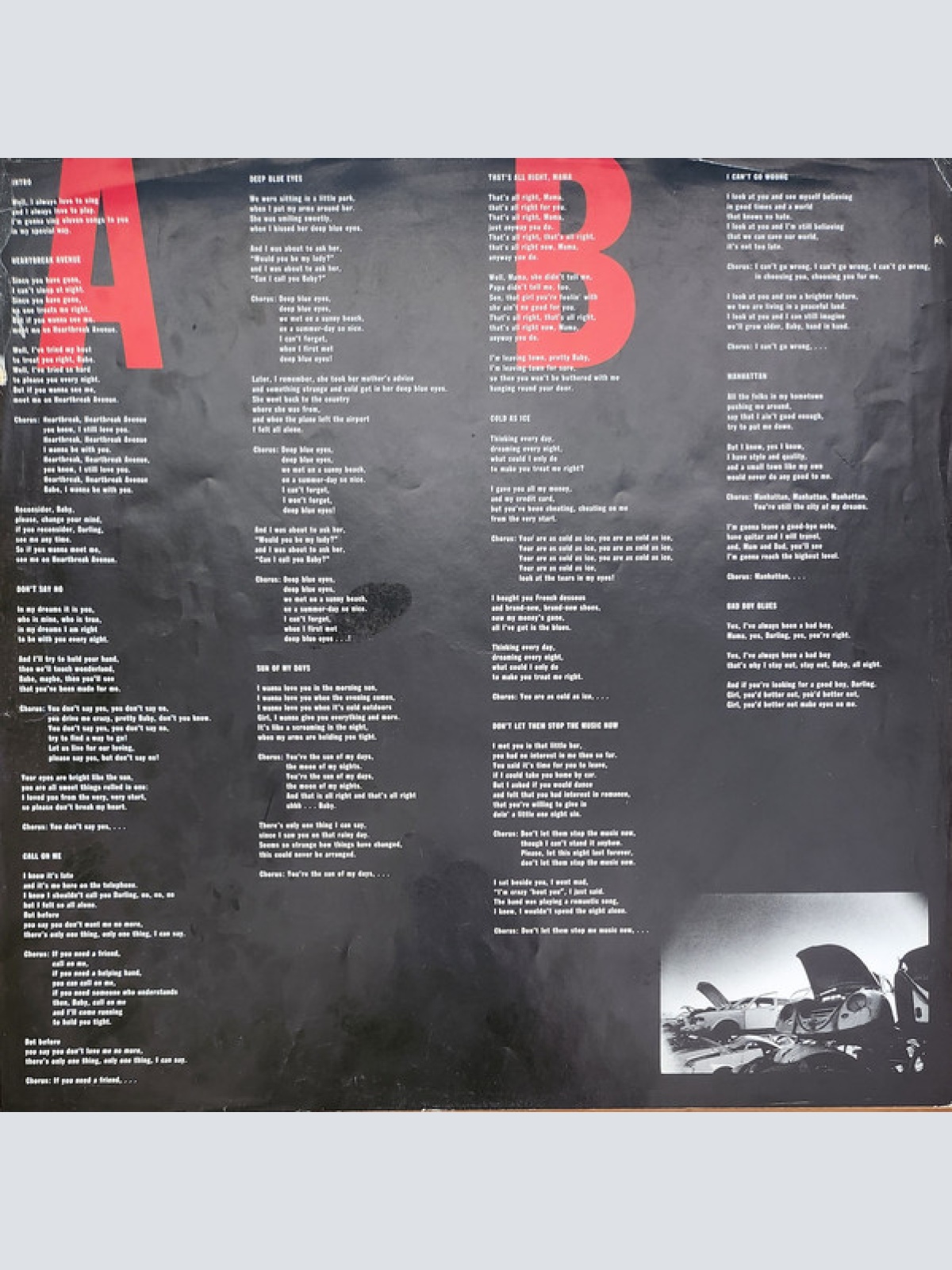 Vinyl / Dew Mitch - Heartbreak Avenue