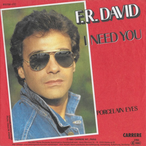 Vinyl / F.R. David - I Need You