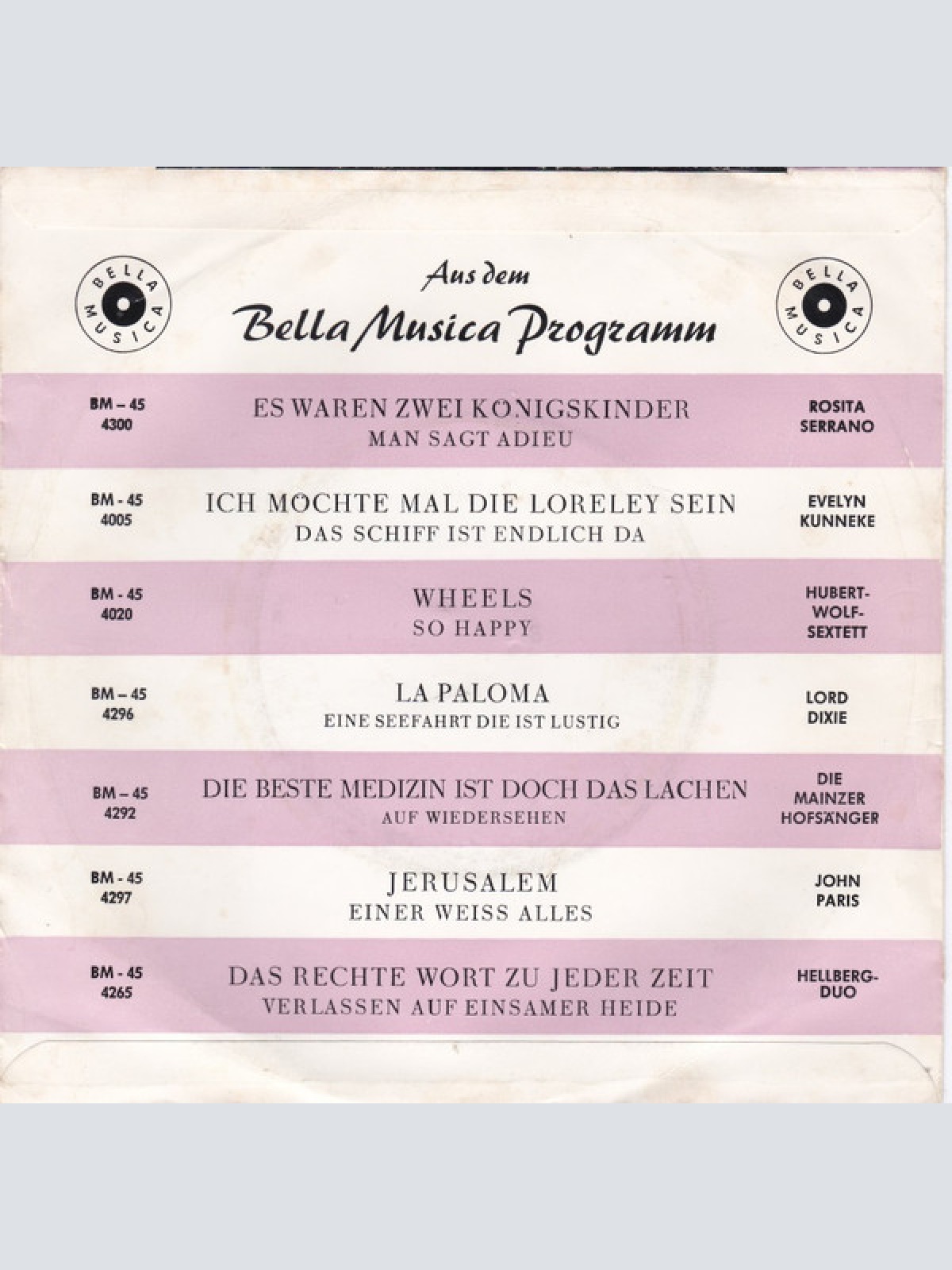 Vinyl / Ralph Olivar* - Verbotene Liebe / 1000 Träume