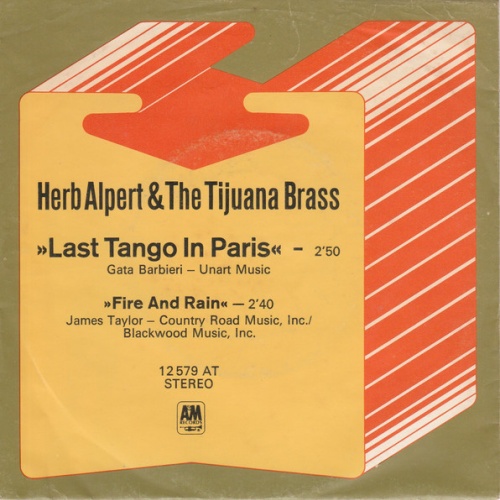 Vinyl / Herb Alpert & The Tijuana Brass - Last Tango In Paris