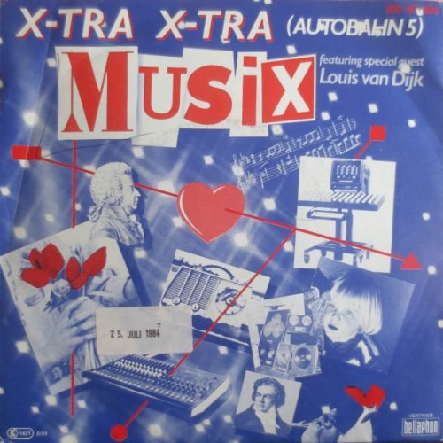 Vinyl / Musix (2) Featuring Special Guest Louis van Dijk - X-Tra X-Tra (Autobahn 5)