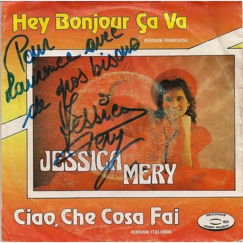 Vinyl / Jessica Mery - Hey Bonjour Ça Va