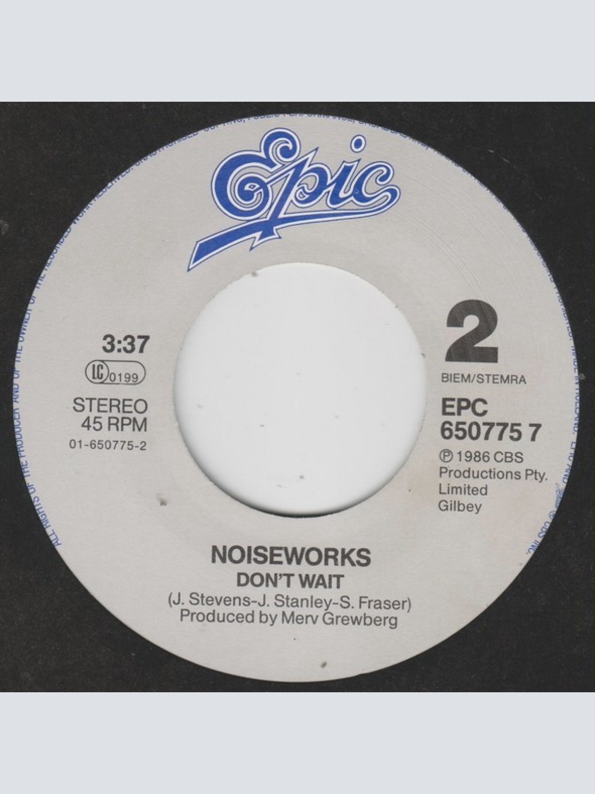 Vinyl / Noiseworks - Take Me Back