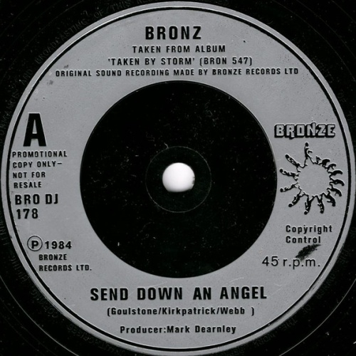 Vinyl / Bronz - Send Down An Angel