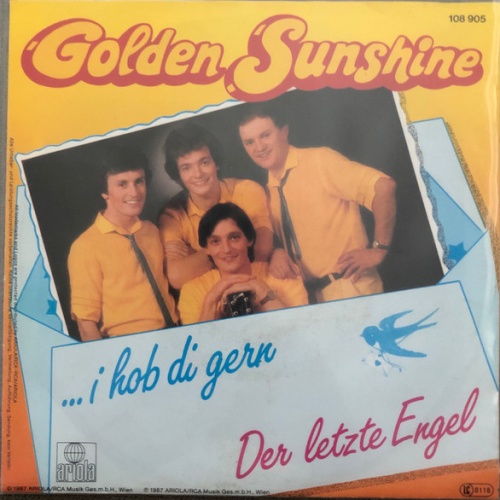 Vinyl / Golden Sunshine - ... I Hob Di Gern / Der Letzte Engel