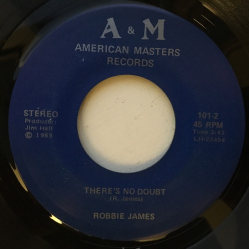 Vinyl / Robbie James (4) - Key To My Front Door / There's No Doubt