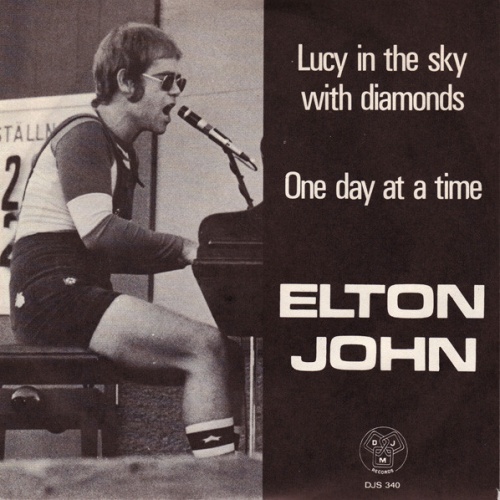 Vinyl / Elton John - Lucy In The Sky With Diamonds / One Day At A Time