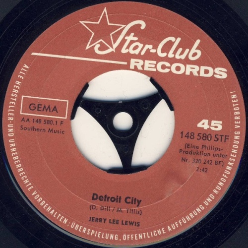 Vinyl / Jerry Lee Lewis - Detroit City