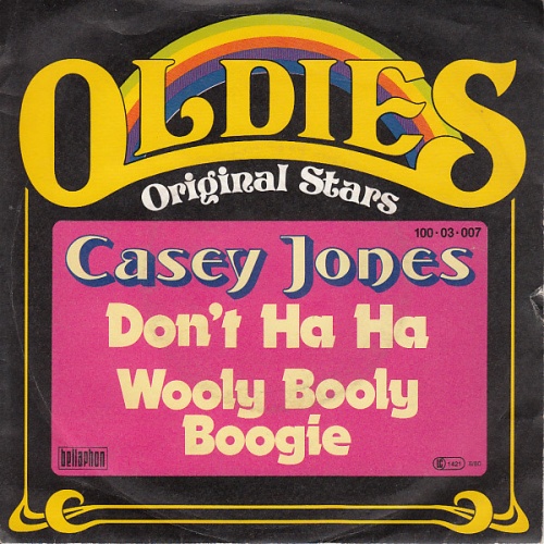 Vinyl / Casey Jones (5) - Don't Ha Ha / Wooly Booly Boogie