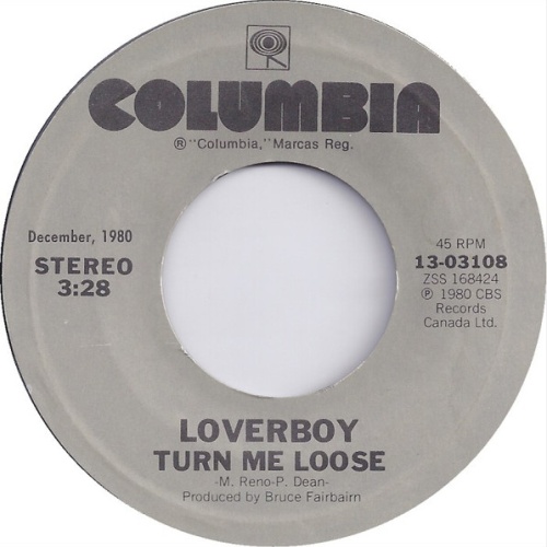 Vinyl / Loverboy - Turn Me Loose / The Kid Is Hot Tonight