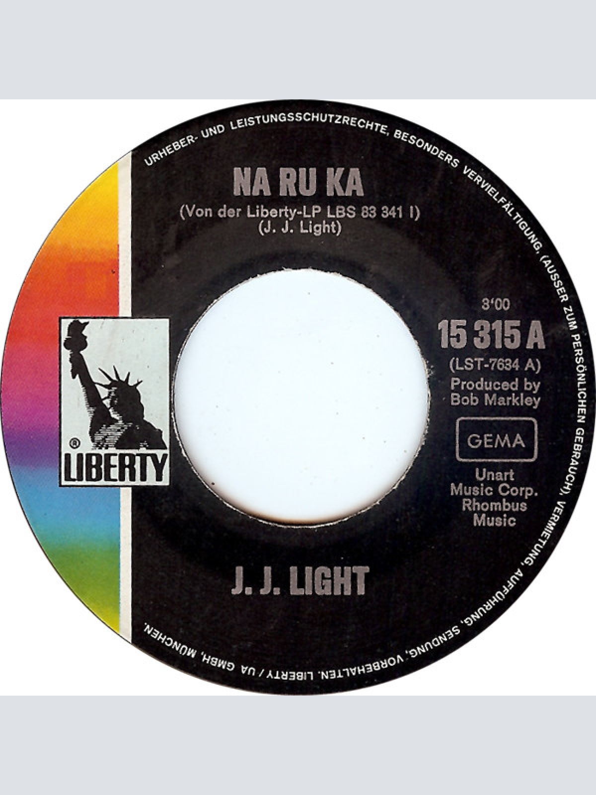 Vinyl / J.J.Light* - Na-Ru-Ka / Follow Me Girl