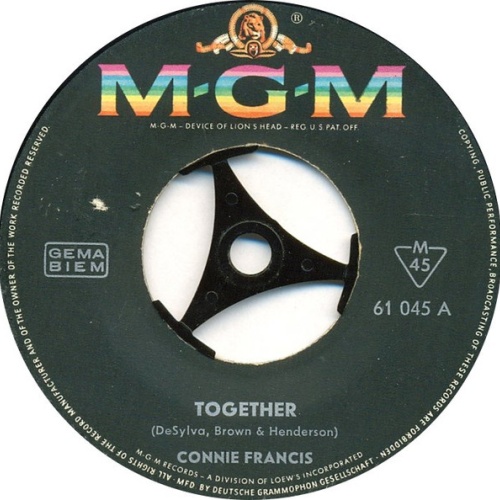 Vinyl / Connie Francis - Together