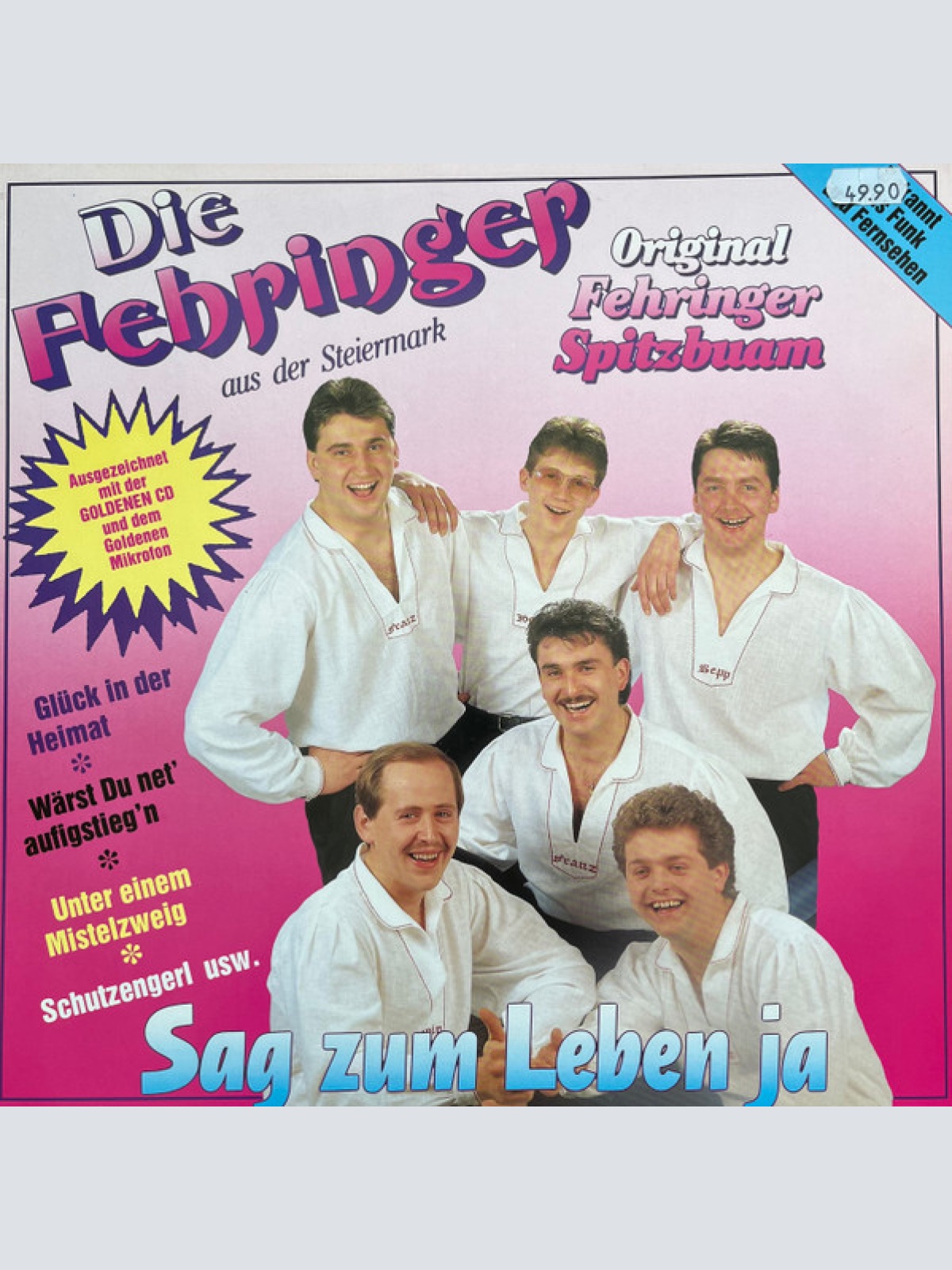 Vinyl / Original Fehringer Spitzbuam* - Sag Zum Leben Ja