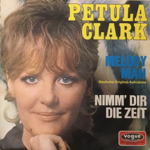 Vinyl / Petula Clark - Melody Man / Nimm Dir Die Zeit