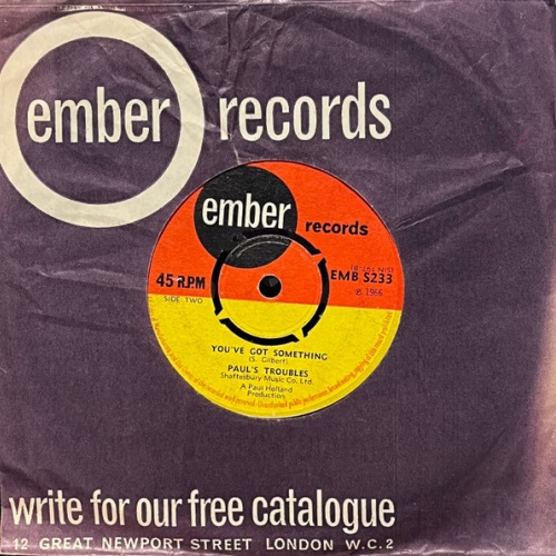 Vinyl / Paul's Troubles - You'll Find Out