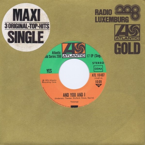 Vinyl / Yes - And You And I / Roundabout