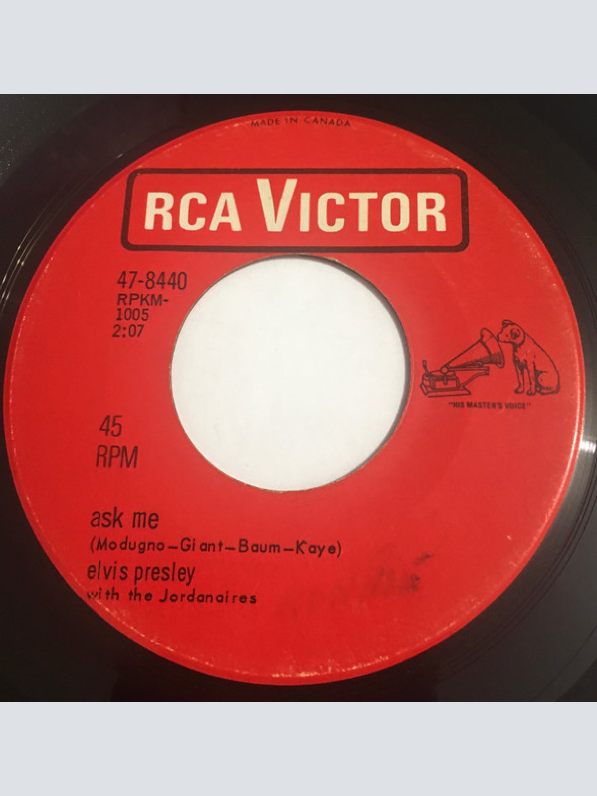 Vinyl / Elvis Presley - Ain't That Loving You Baby