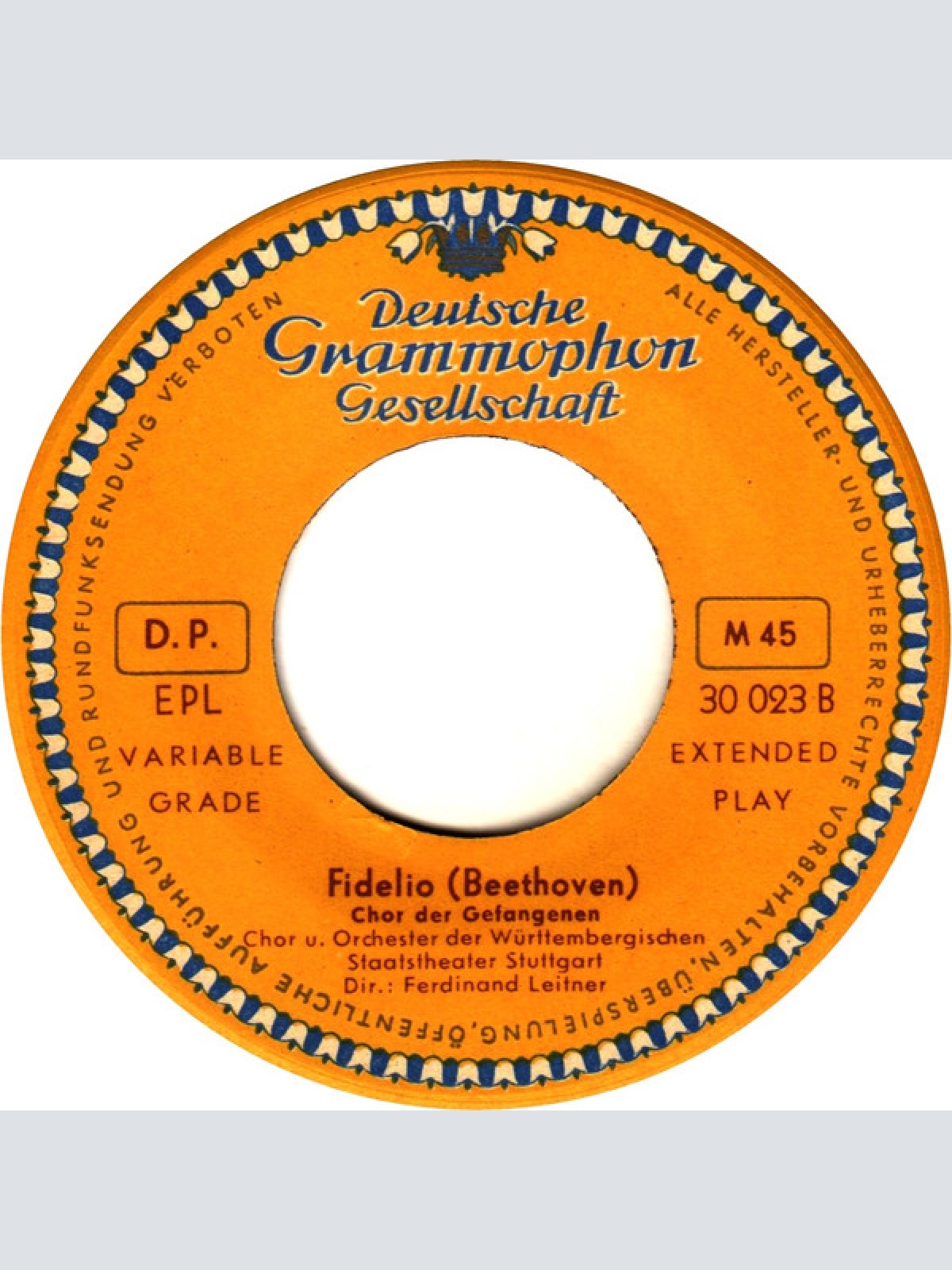 Vinyl / Bamberger Symphoniker - Fidelio (Beethoven)