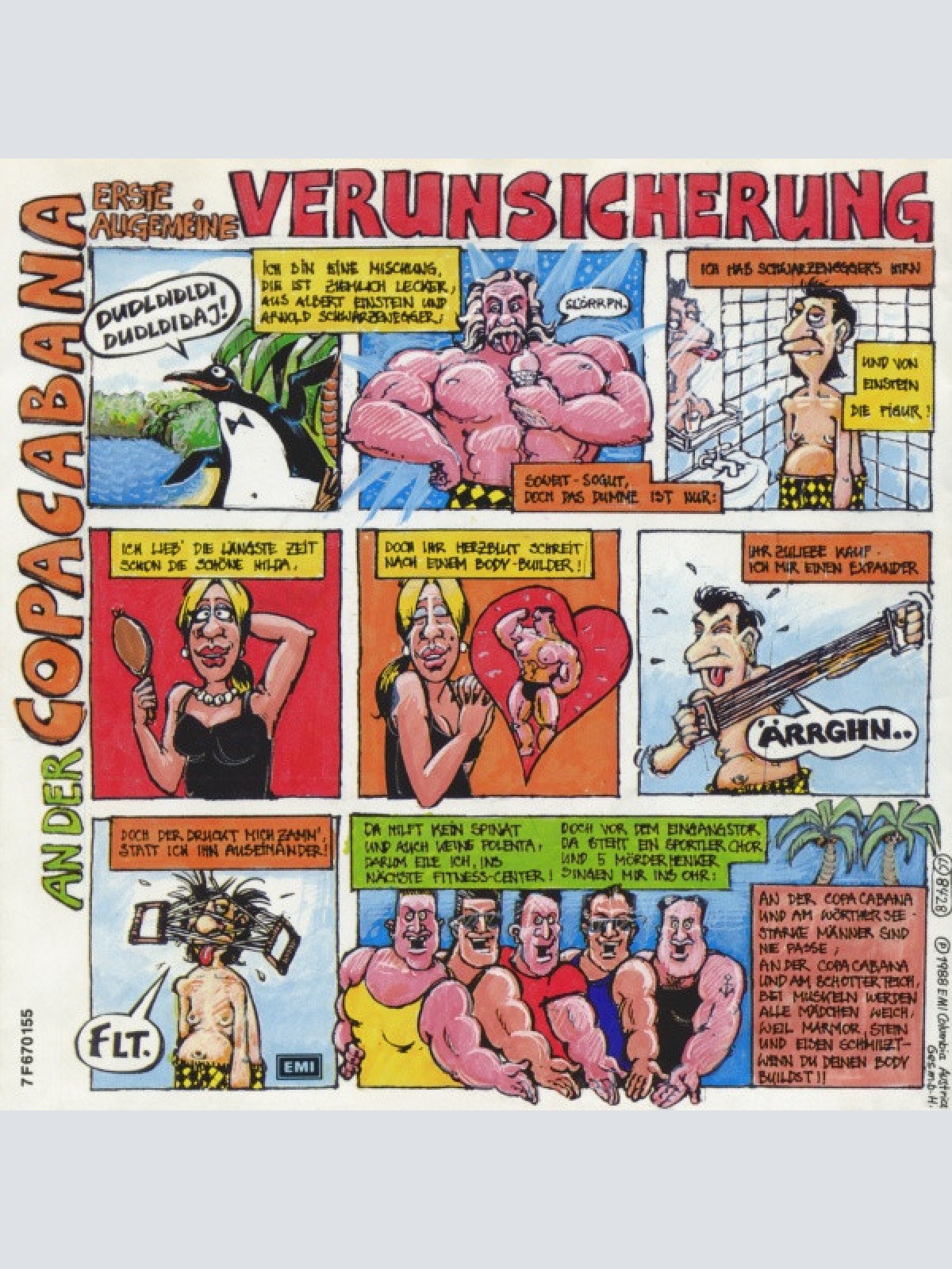 Vinyl / Erste Allgemeine Verunsicherung* - An Der Copacabana