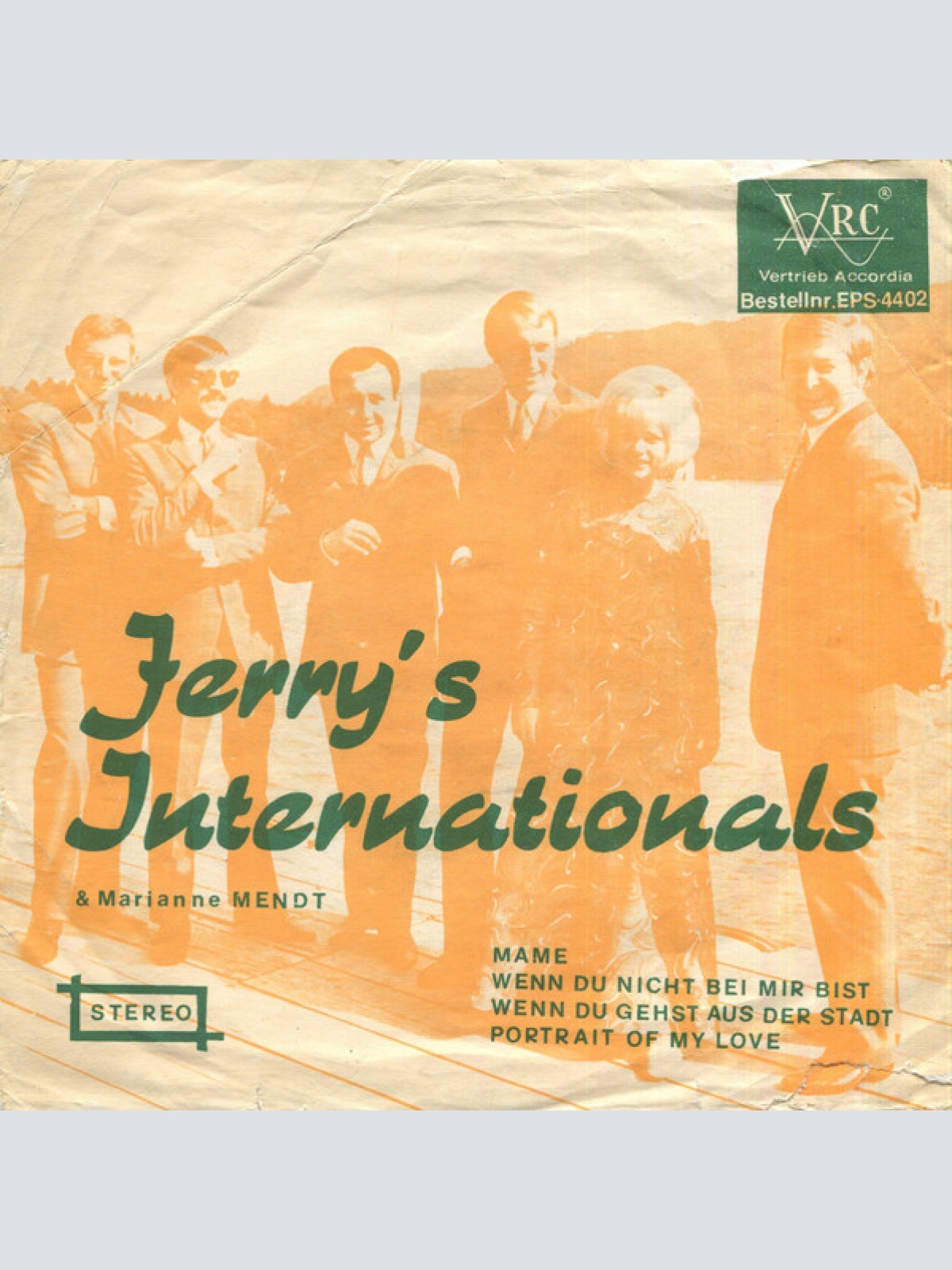 Vinyl / Jerry's Internationals & Marianne Mendt - Mame / Wenn Du Nicht Bei Mir Bist / Wenn Du Gehst Aus Der Stadt / Portrait Of My Love