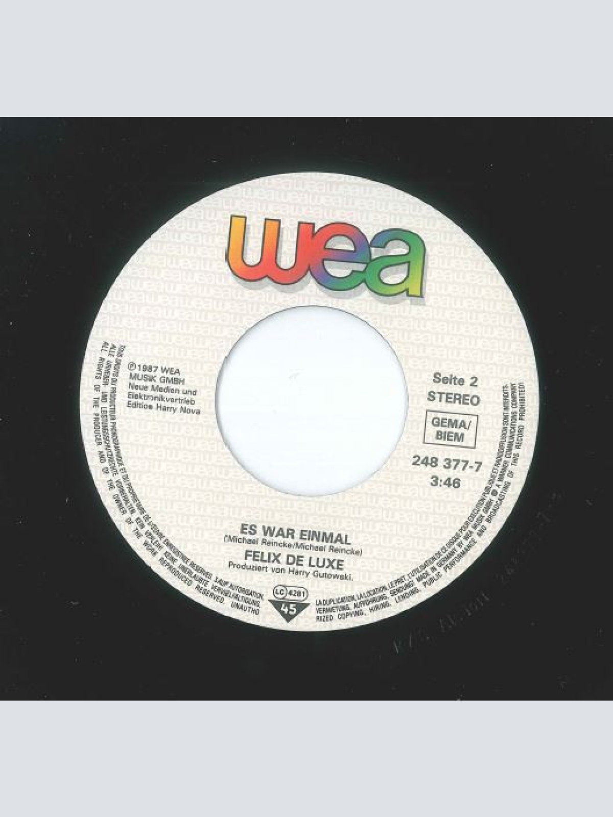 Vinyl / Felix De Luxe - Blaue Wunder