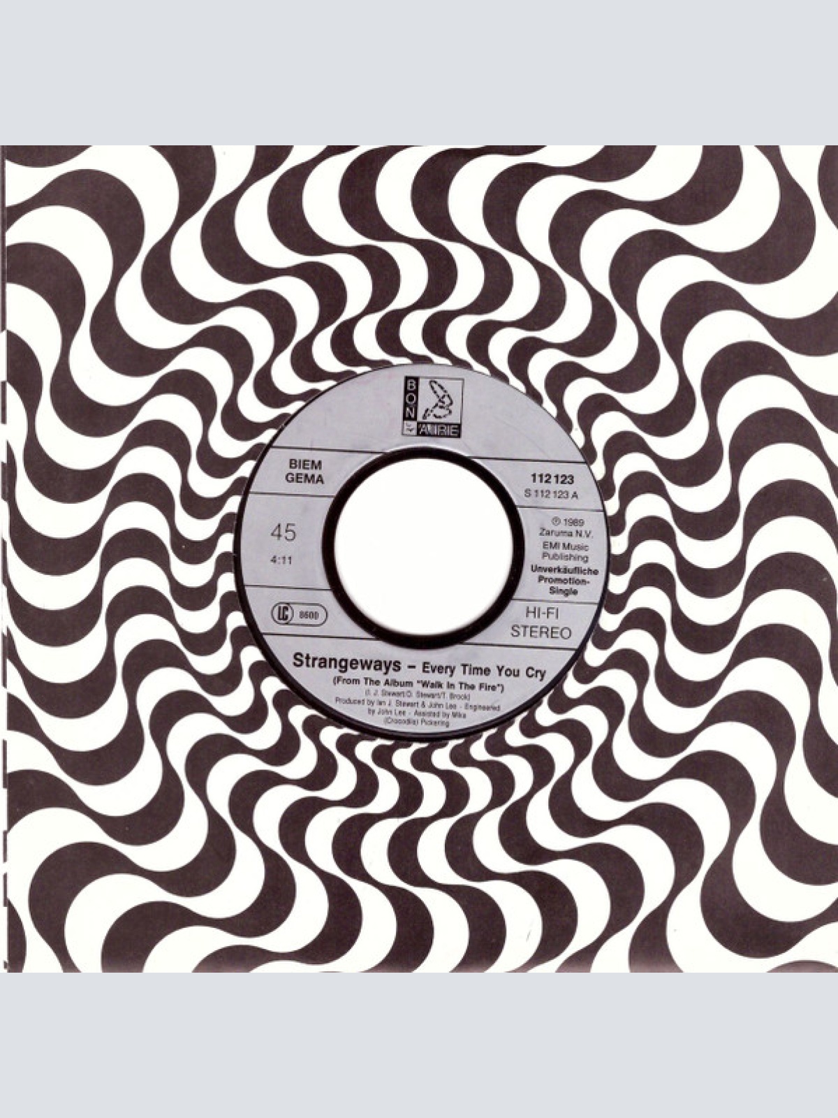 Vinyl / Strangeways (2) - Every Time You Cry