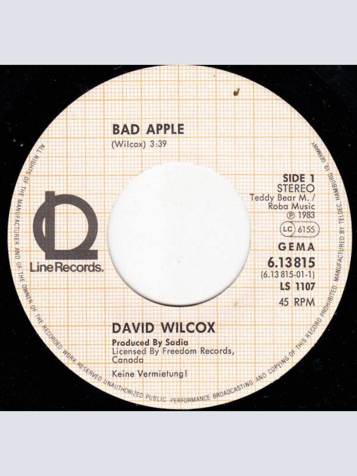 Vinyl / David Wilcox (2) - Bad Apple